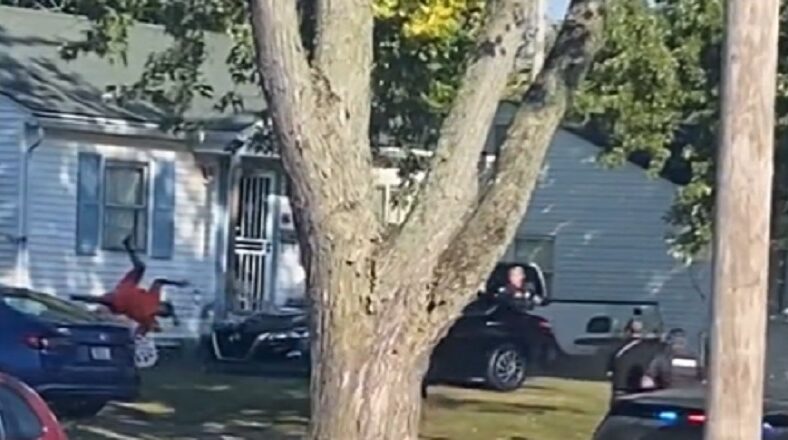 Man runs over his mother while she's sitting on her porch