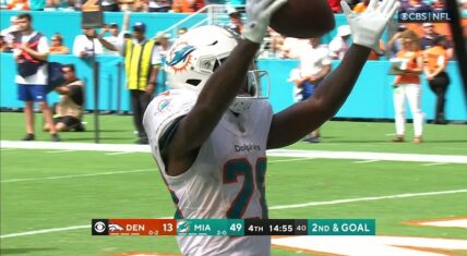 Miami Dolphins score 70 points in win over Denver Broncos