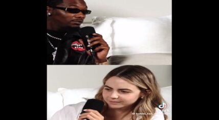 Offset roasts Bobbi Althoff throughout their interview together