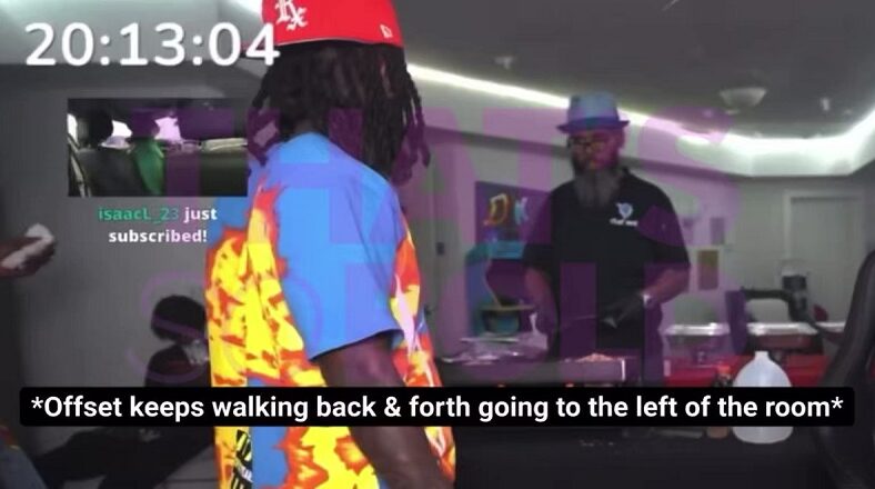 Offset seems to be caught cheating on Cardi B