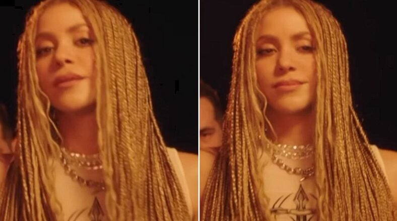 Shakira wears dreads in her El Jefe music video