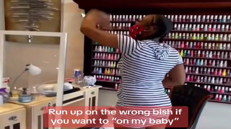 Woman pulls gun during argument at the nail salon