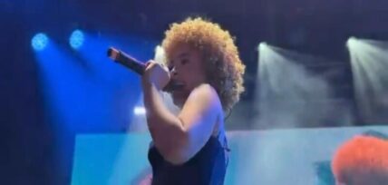 Ice Spice performs at Listen In Adelaide Festival in Australia