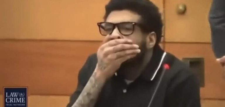 Young Thug's YSL associate displays odd movements at hearing