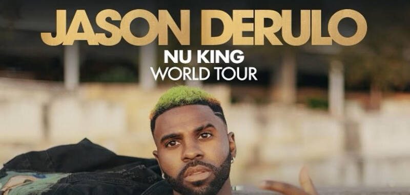 Jason Derulo announces dates for first leg of "Nu King" World Tour