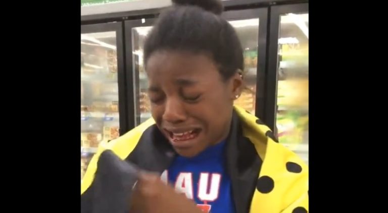 Girl cries after learning her mom's lasagna is store bought