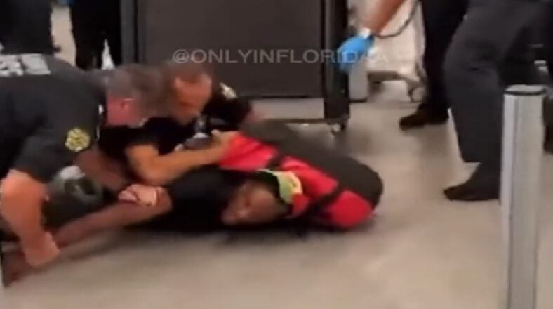 Man wrestled to ground and arrested at airport for avoiding TSA