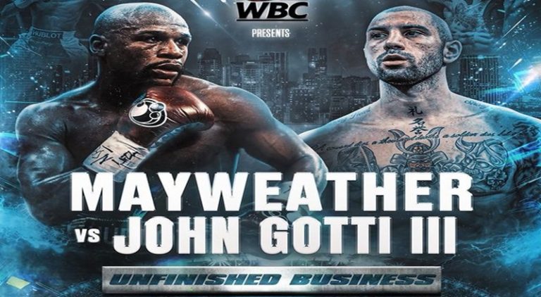 Floyd Mayweather rematch John Gotti III on Super Bowl weekend