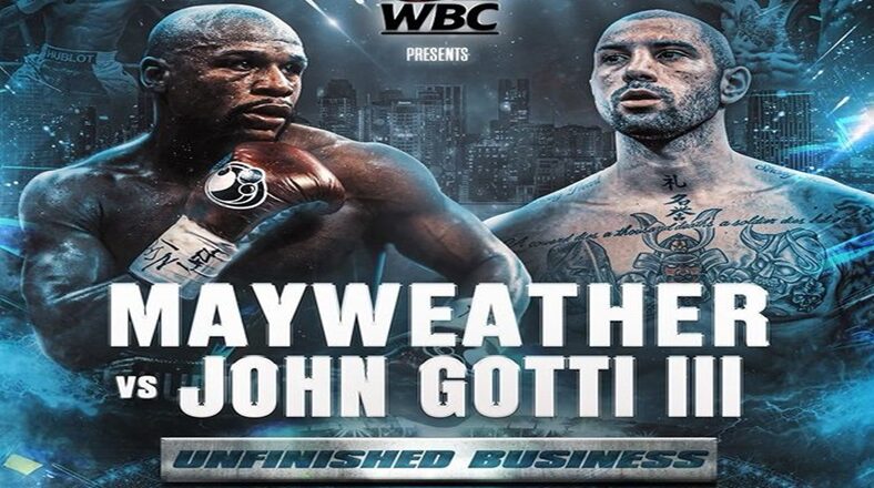Floyd Mayweather rematch John Gotti III on Super Bowl weekend