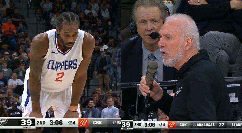Gregg Popovich tells Spurs fans to stop booing Kawhi Leonard