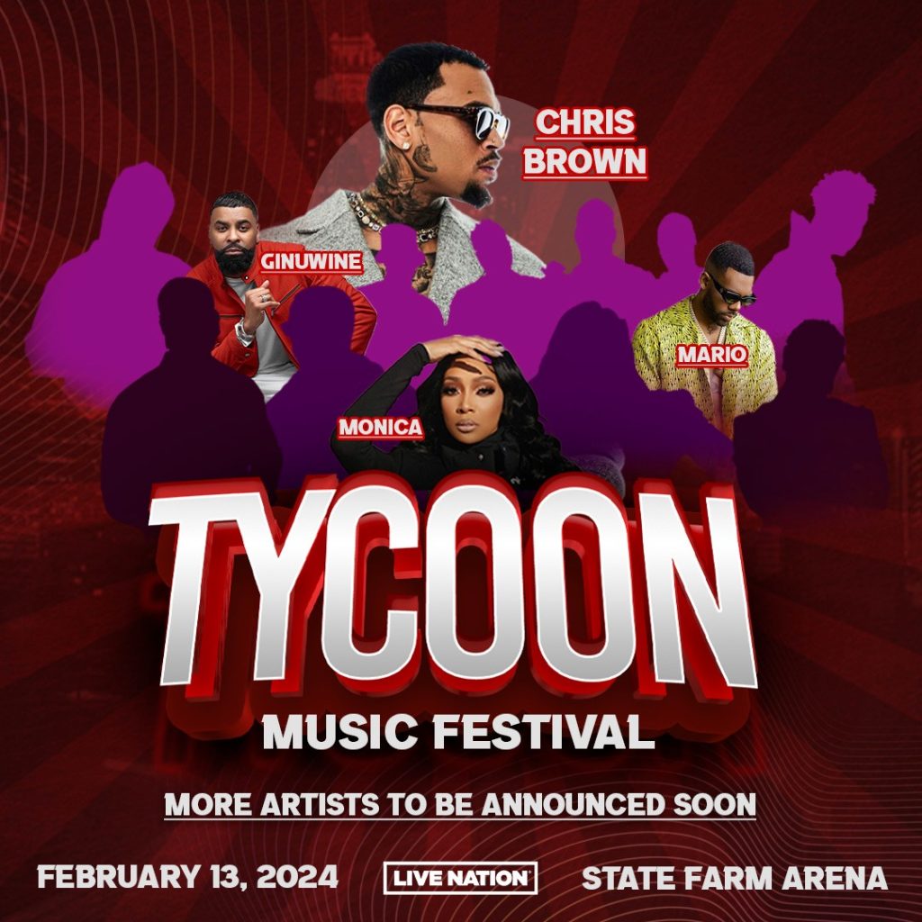 Chris Brown, Monica, & more to perform at Tycoon Music Fest