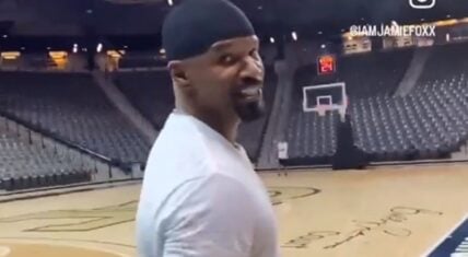 Jamie Foxx does insane football trick and sued for sexual assault