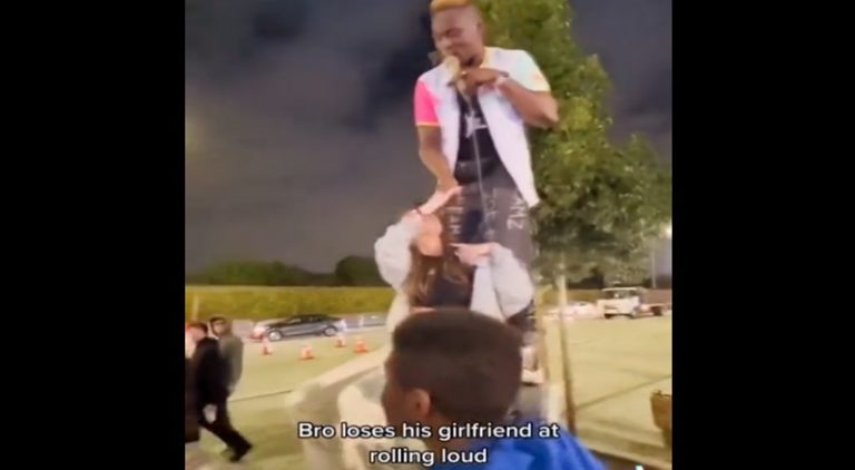 Man loses his girlfriend to a TikTok rapper during festival