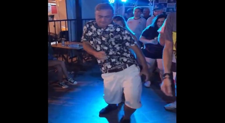 Man owns the internet with his hilarious line dancing