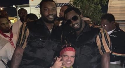 Meek Mill trends for wearing matching outfits with Diddy