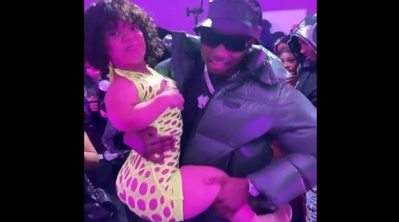 Rob49 trends after dancing with little person in the club