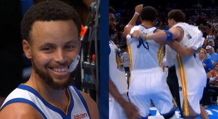 Steph Curry hits game winner vs Thunder in In-Season Tournament