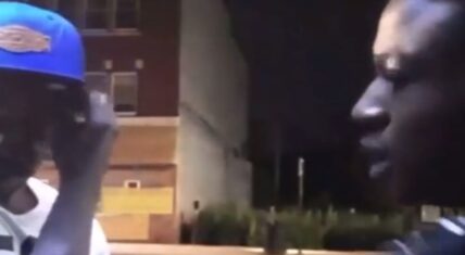 Teenager threatens to shoot man for speaking to him