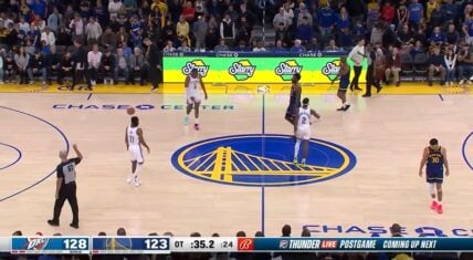 Warriors fans disappointed in Klay Thompson after Thunder loss