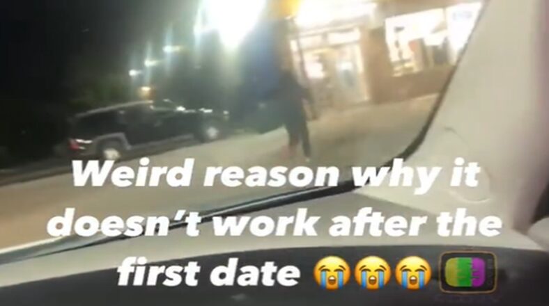 Woman dumps her date because he runs like a girl