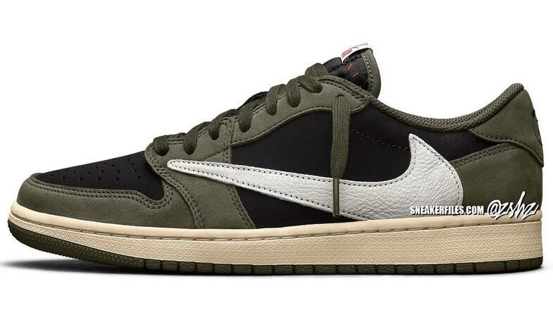 Air Jordan 1 x Travis Scott "Black Olive" reportedly coming in 2024