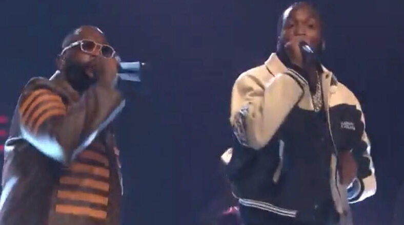 Meek Mill & Rick Ross perform on "The Tonight Show"
