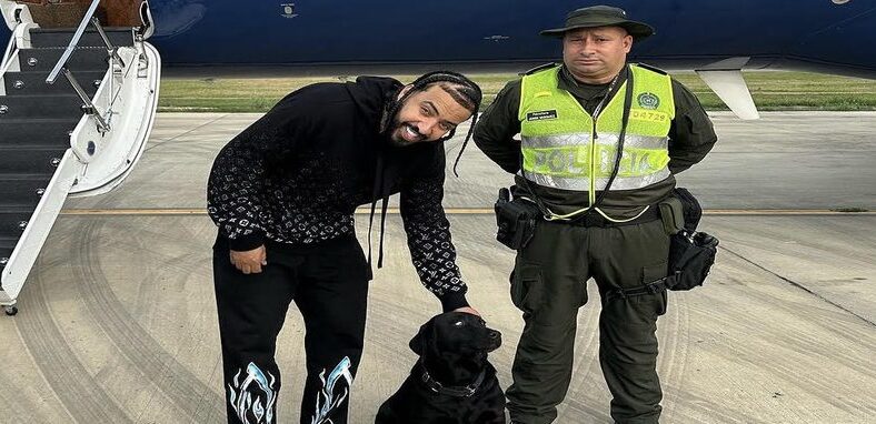 French Montana's private jet searched for drugs in Colombia