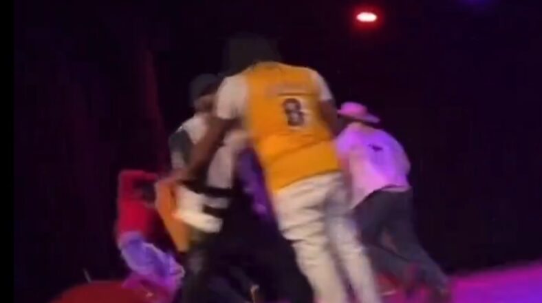 Charleston White gets beaten up during his comedy show
