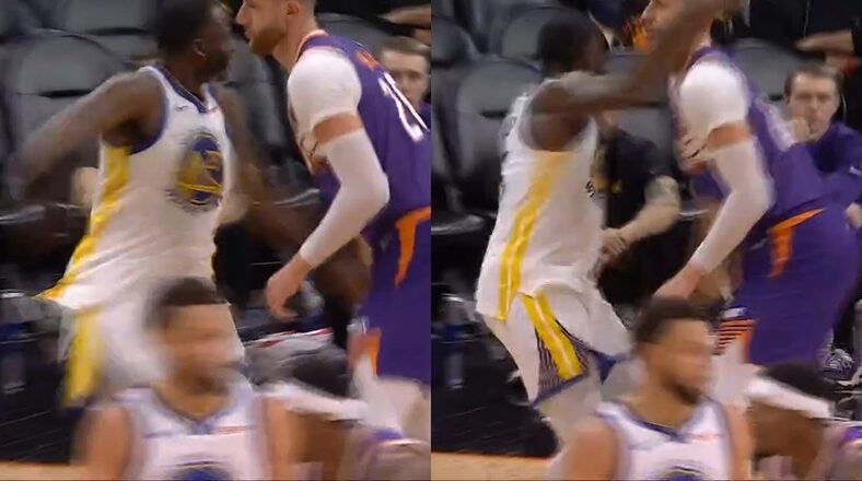 Draymond Green ejected after hitting Jusuf Nurkic in the head