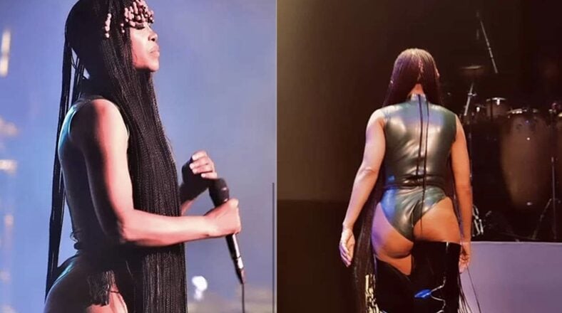 Erykah Badu goes viral for her back side at recent concert