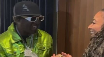 Flavor Flav reunites with Hoopz at the iHeart Jingle Ball
