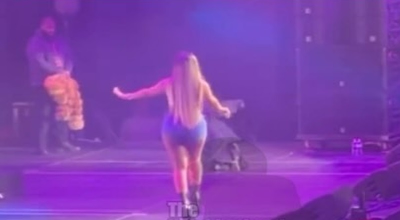 JT fell on stage during City Girls recent performance