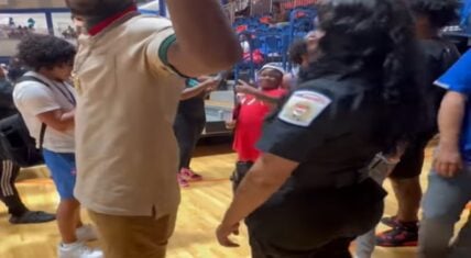 Lady cop goes viral for her large backside