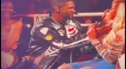 Mary J Blige didn't let Usher touch her when he serenaded her