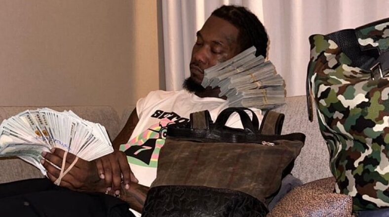 Offset responds to rumors of Cardi B taking all his money