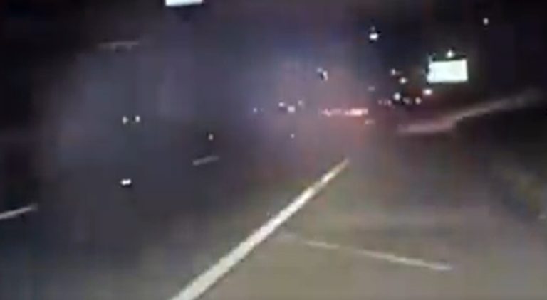 Police officer crashes chasing car that sped off after being pulled