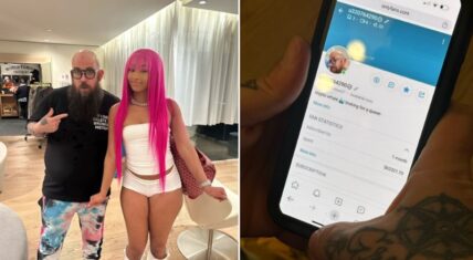 Rubi Rose meets her top fan from OnlyFans in person