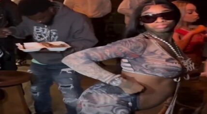 Sexyy Red twerks to her new song with Moneybagg Yo