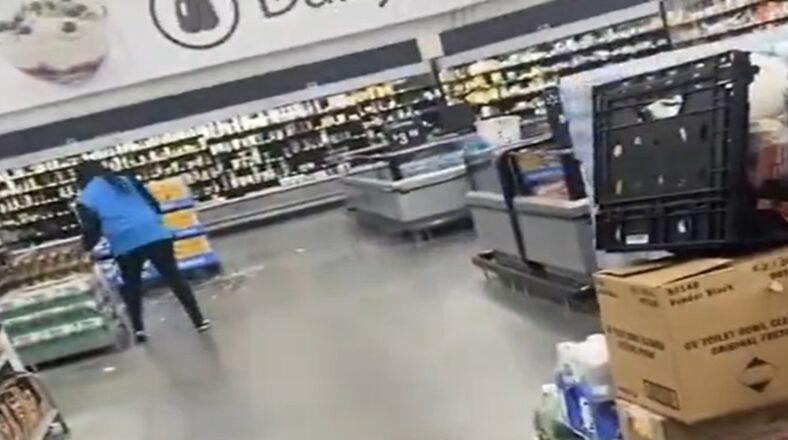 Walmart employee gets fired and destroys the store