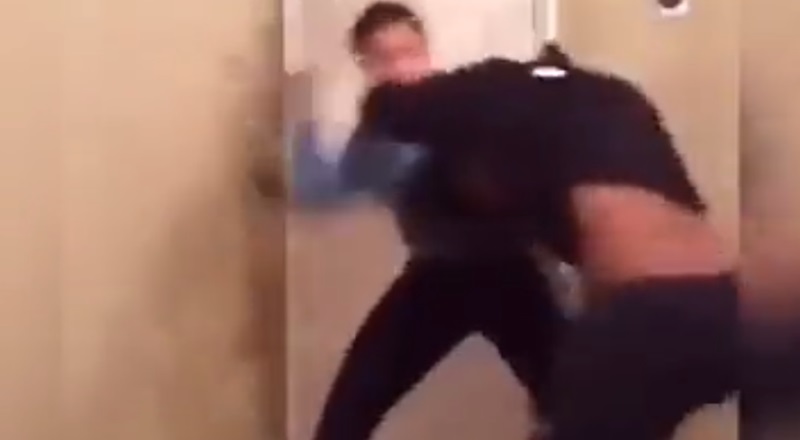 Woman beats girl who stormed in her home without permission
