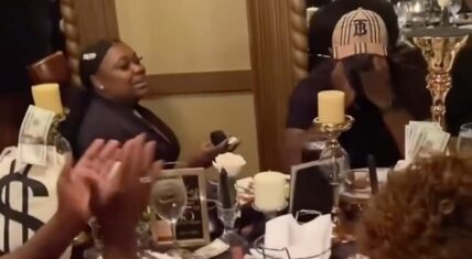 Woman gets down on one knee and proposes to her boyfriend