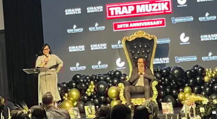 T.I. hosts celebration for 20-year anniversary of "Trap Muzik" album