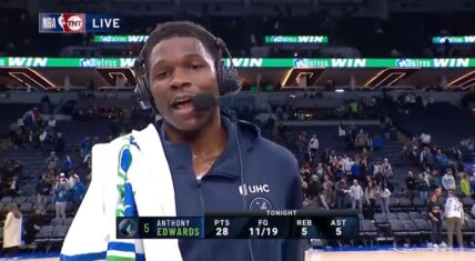 Anthony Edwards talks putback dunk and win over the Grizzlies