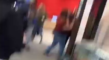 Greedy man jumps over Starbucks counter to steal Stanley cups