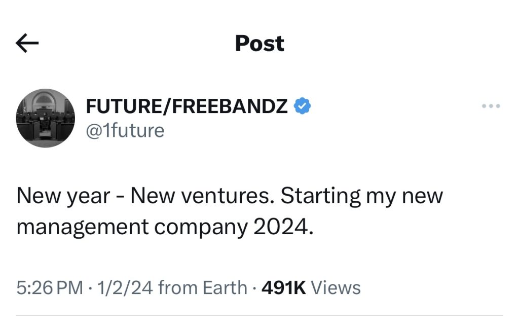 Future to launch management company in 2024