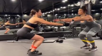 Jurnee Smollett shows off her bruising workout routine