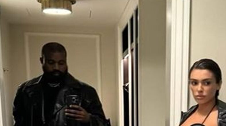 Kanye West's wife now looks almost identical to Kim Kardashian