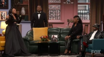 Martin cast reunited to present an award at the Emmys