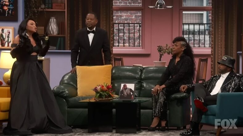 Martin cast reunited to present an award at the Emmys