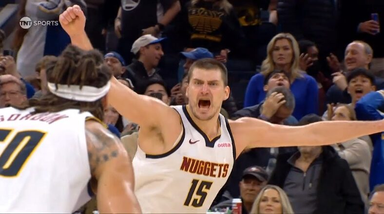 Nikola Jokic makes incredible game winning shot vs Warriors